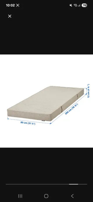 Diván cama nido Hemnes con Colchón Vannarid Ikea