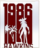 32.Cartel Demogorgon 3D Impreso