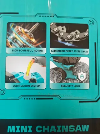 Mini motosierra a batería Ceepuy