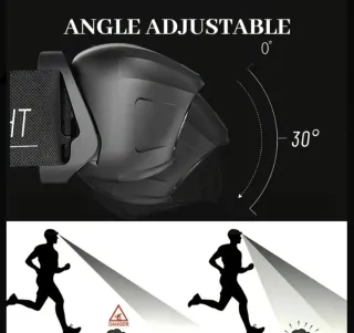 Linterna Frontal LED Recargable USB