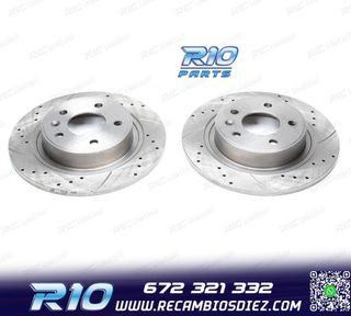 DISCOS DE FRENO PARA JEEP PERFORADOS RANURADOS