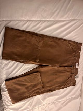 Pantalones Jack & Jones Loose Marrón Talla 34x32
