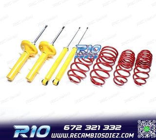 KIT SUSPENSIÓN DEPORTIVA PARA PEUGEOT