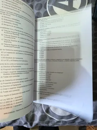 Libros oposicion Policia local Andalucia