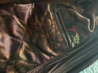 Chaqueta de piel para hombre