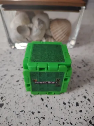 Cubo Minecraft Verde