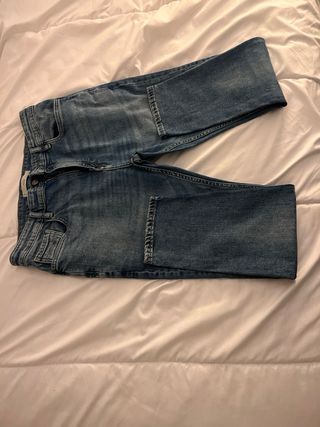 Jeans Mango Talla 48 Azul