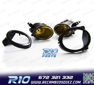 FAROS ANTINIEBLA BMW E46 98-06 E39 95-03 CRISTAL AMARILLO PA