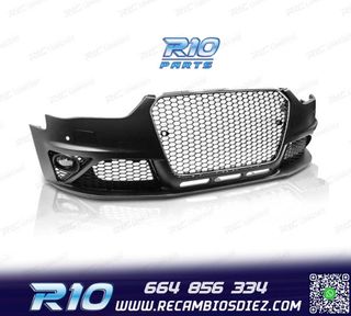 PARAGOLPES DELANTERO AUDI A4 B8 11-15 PDC SRA LOOK RS + PARR