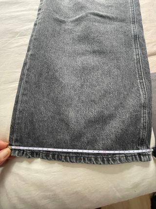 Pantalón vaquero gris Diesel mujer