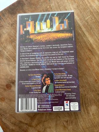 VHS Jean Michel Jarre - Coleccionistas!