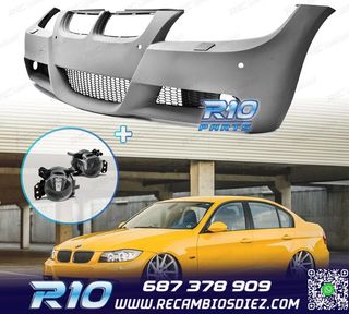 PARAGOLPES DELANTERO BMW E90 E91 05-08 PDC LOOK M + ANTINIEB