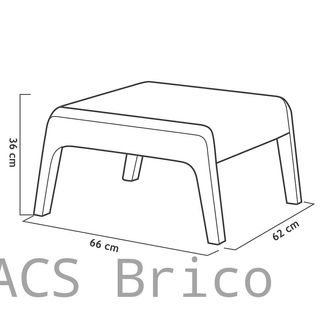 Muebles Jardín Miami Grafito