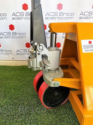 Transpaleta Manual Hidráulica 2500 Kg - 1150 mm Reforzada Goma