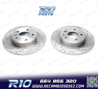 DISCOS DE FRENO PARA LANCIA PERFORADOS RANURADOS