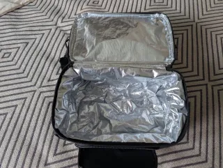 Nevera portátil negra