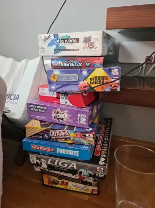 Lote de juegos de mesa