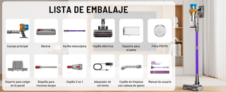 Aspiradora sin cable Nueva - JRFYHFT V16 Pro