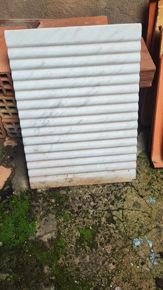 Tabla de lavar piedra antigua