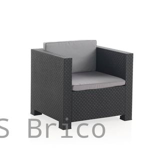 Muebles Jardín Diva Tropea Grafito