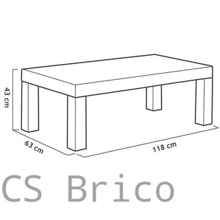 Muebles Jardín Diva Tropea Grafito