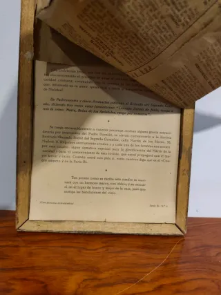 Cuadro religioso Padre Damián