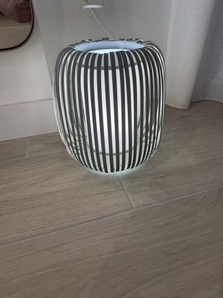 Lámparas de mesa grises (2 unidades)