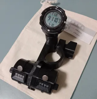 Contador de peces negro