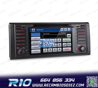 RADIO NAVEGADOR 7" BMW SERIE 5 E39 95-03 USB GPS TACTIL HD