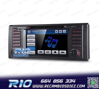 RADIO NAVEGADOR 7" BMW SERIE 5 E39 95-03 USB GPS TACTIL HD