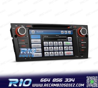 RADIO NAVEGADOR 7" BMW SERIE 3 E90 91 92 93 05-10 USB GPS TA