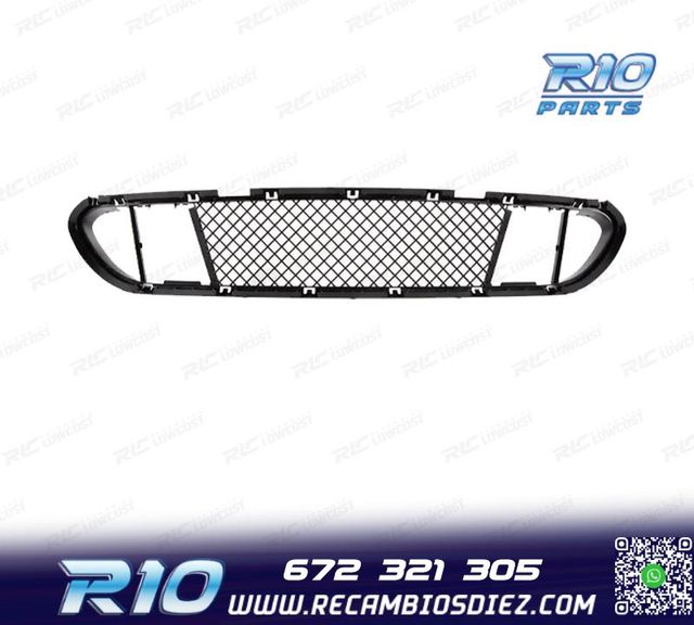 REJILLA INFERIOR CENTRAL BMW E60 E61 03-10 PARAGOLPES LOOK