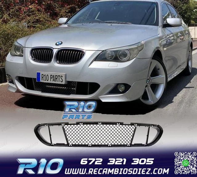 REJILLA INFERIOR CENTRAL BMW E60 E61 03-10 PARAGOLPES LOOK
