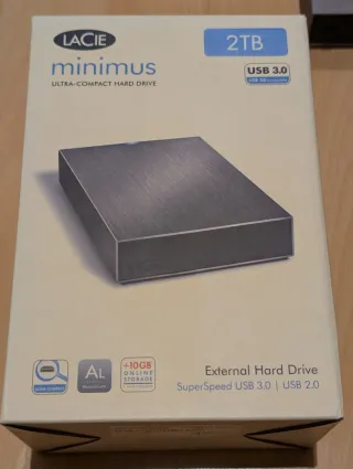 Disco Duro Externo Lacie Minimus 2TB