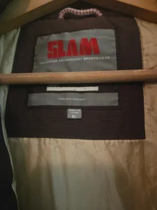 Parka SLAM Uomo Taglia XL Marrone