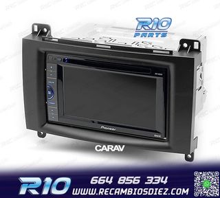 MARCO NEGRO RADIO 2-DIN MERCEDES CLASE A W169 CLASE ? W245