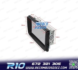 RADIO GPS ANDROID 12 PARA VOLKSWAGEN VW SKODA SEAT