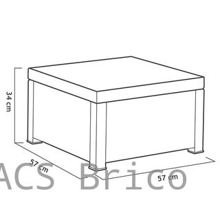 Muebles Jardín Oasis Grafito