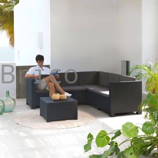 Muebles Jardín Oasis Grafito