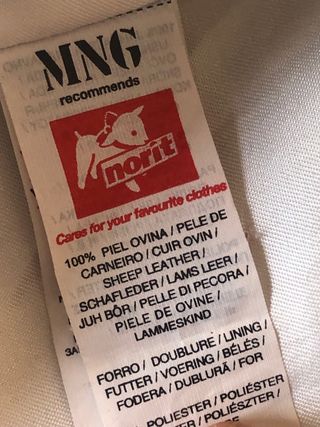 Giubbotto biker in pelle ovina naturale