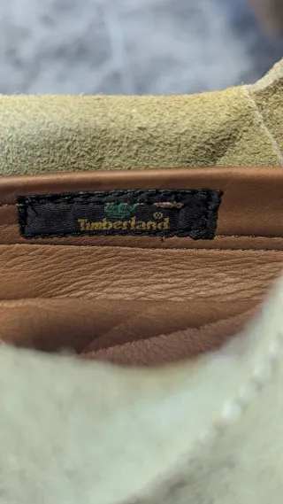 Timberland 3 Eye Wedge Vibram Beige Suede