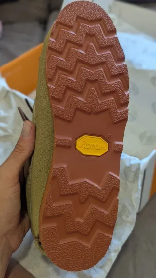 Timberland 3 Eye Wedge Vibram Beige Suede