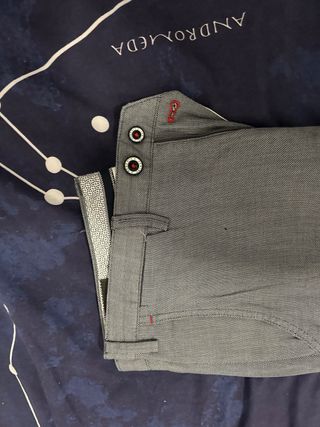 Pantaloni chino grigi di Roberto Verino nuovi