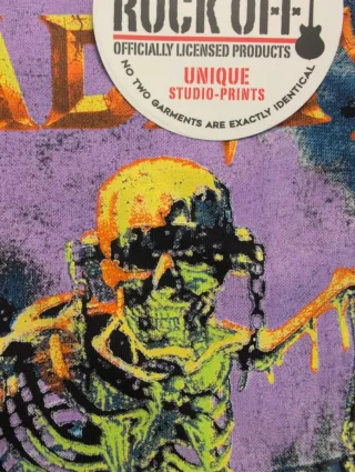 Maglietta Crop Top Megadeth Donna