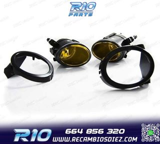 FAROS ANTINIEBLA BMW E46 98-06 E39 95-03 CRISTAL AMARILLO PA