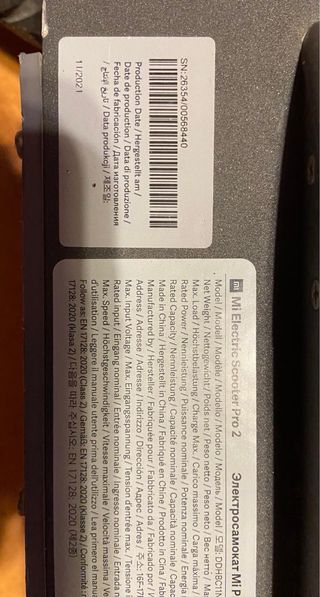 Patinete Eléctrico Xiaomi Pro 2