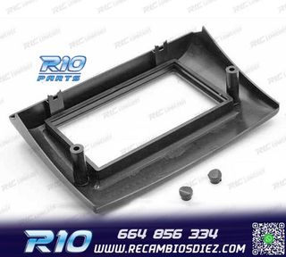 MARCO NEGRO PARA RADIO 2-DIN PARA FIAT STILO