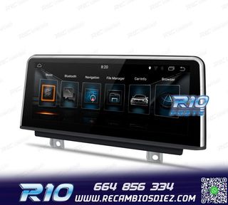 RADIO GPS ANDROID 14 BMW SERIE 3 SERIE 4 10,25"