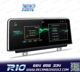 RADIO GPS ANDROID 14 BMW SERIE 3 SERIE 4 10,25"