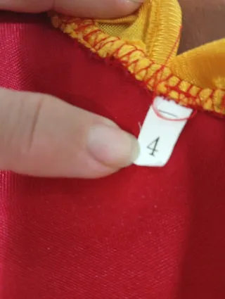 Disfraz Payasa Niña Talla 4